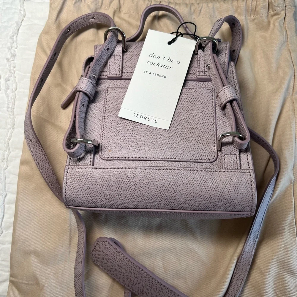 NWT Senreve Alunna Mini Backpack and Handbag in Lilac - Picture 6 of 6